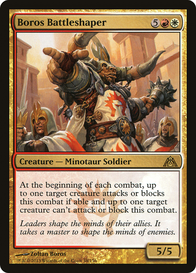 Boros Battleshaper (DGM-058) - Dragon's Maze - Premium MTG Single from Wizards of the Coast - Just $0.08! Shop now at Game Crave Tournament Store