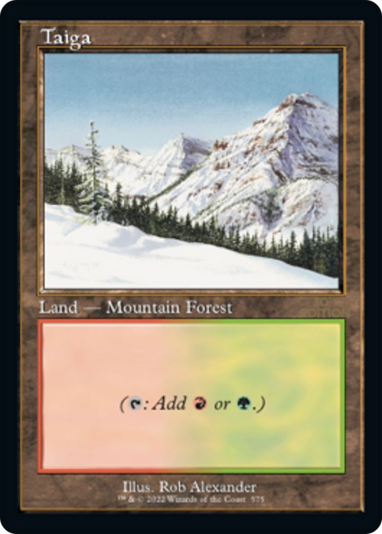 Taiga (30A-575) - 30th Anniversary Edition - Premium MTG Single from Wizards of the Coast - Just $54.86! Shop now at Game Crave Tournament Store