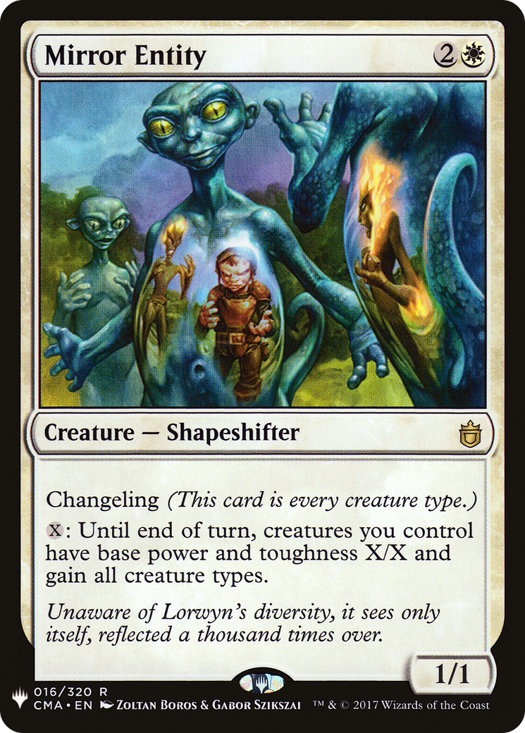 Mirror Entity (MB1-179) - Mystery Booster - Premium MTG Single from Wizards of the Coast - Just $0.11! Shop now at Game Crave Tournament Store