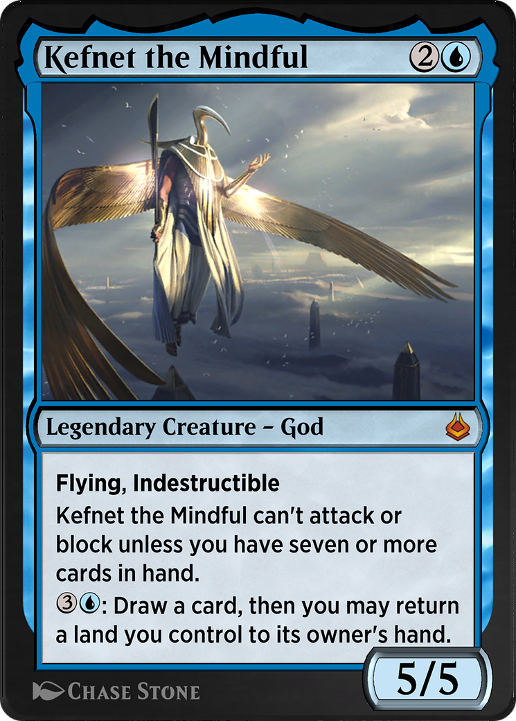 Kefnet the Mindful (AKR-066) - Amonkhet Remastered - Premium MTG Single from Wizards of the Coast - Just $0! Shop now at Game Crave Tournament Store