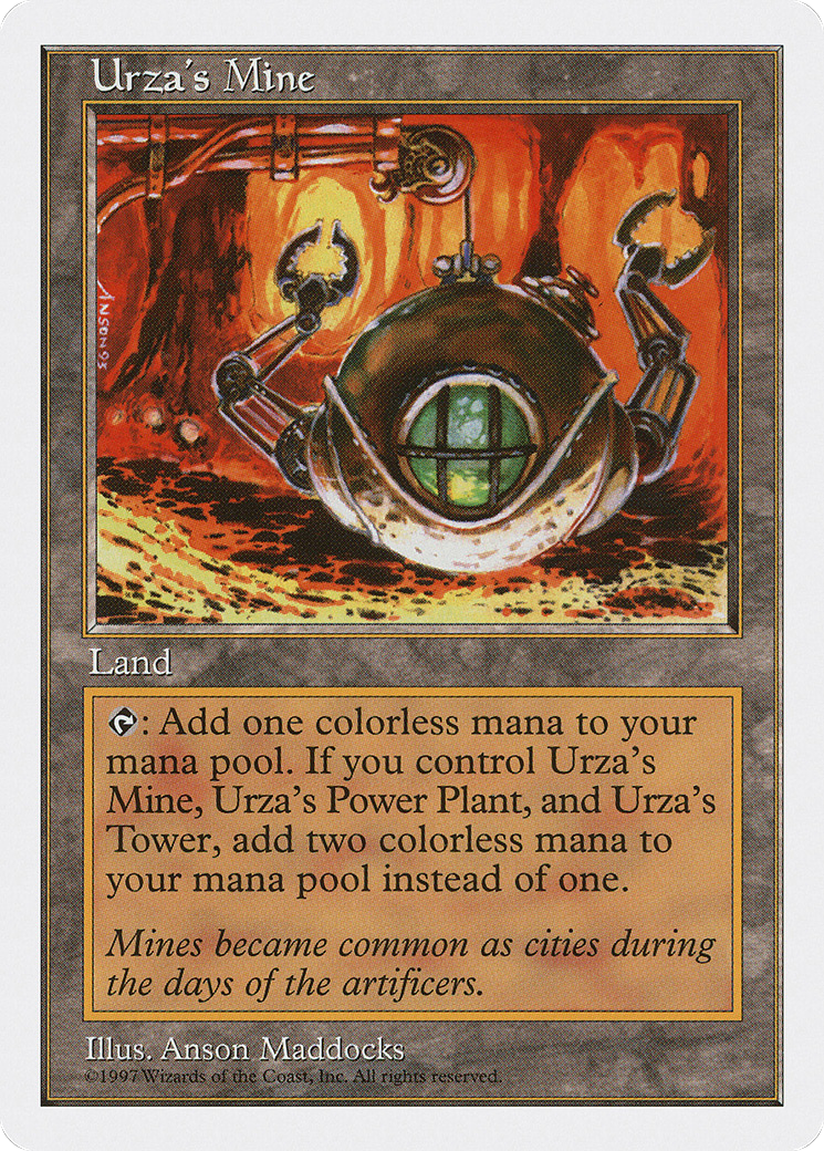 Urza's Mine (5ED-427) - Fifth Edition - Premium MTG Single from Wizards of the Coast - Just $0.73! Shop now at Game Crave Tournament Store