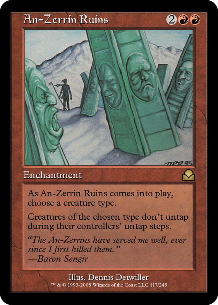An-Zerrin Ruins (ME2-117) - Masters Edition II - Premium MTG Single from Wizards of the Coast - Just $0! Shop now at Game Crave Tournament Store