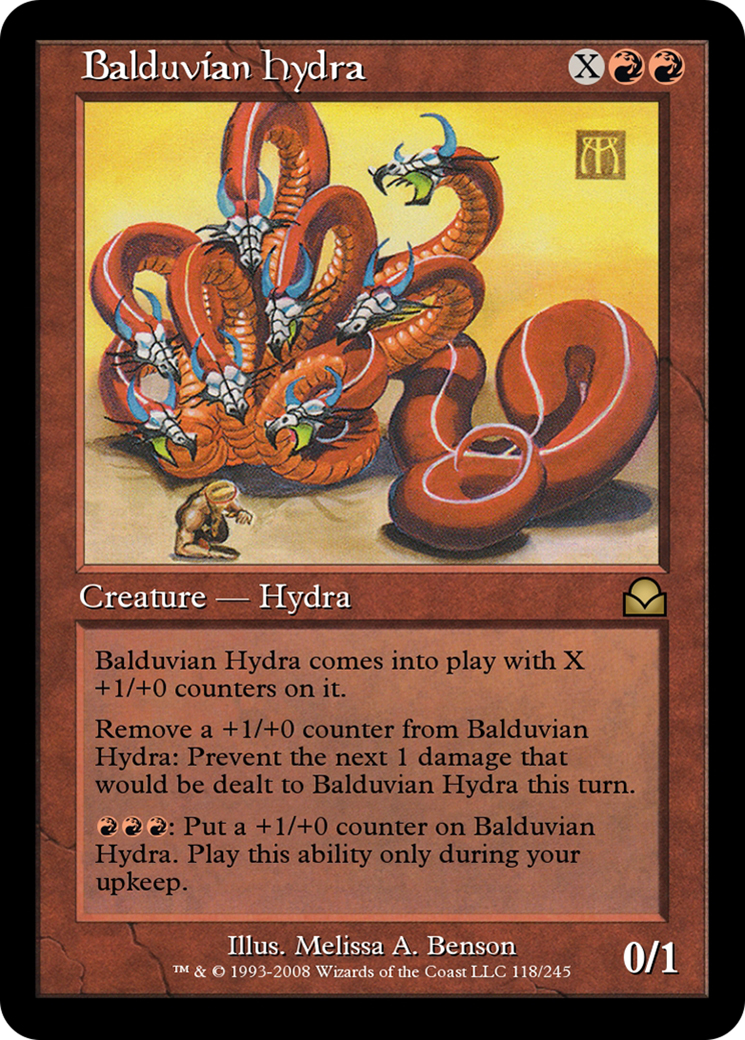 Balduvian Hydra (ME2-118) - Masters Edition II Foil - Premium MTG Single from Wizards of the Coast - Just $0! Shop now at Game Crave Tournament Store