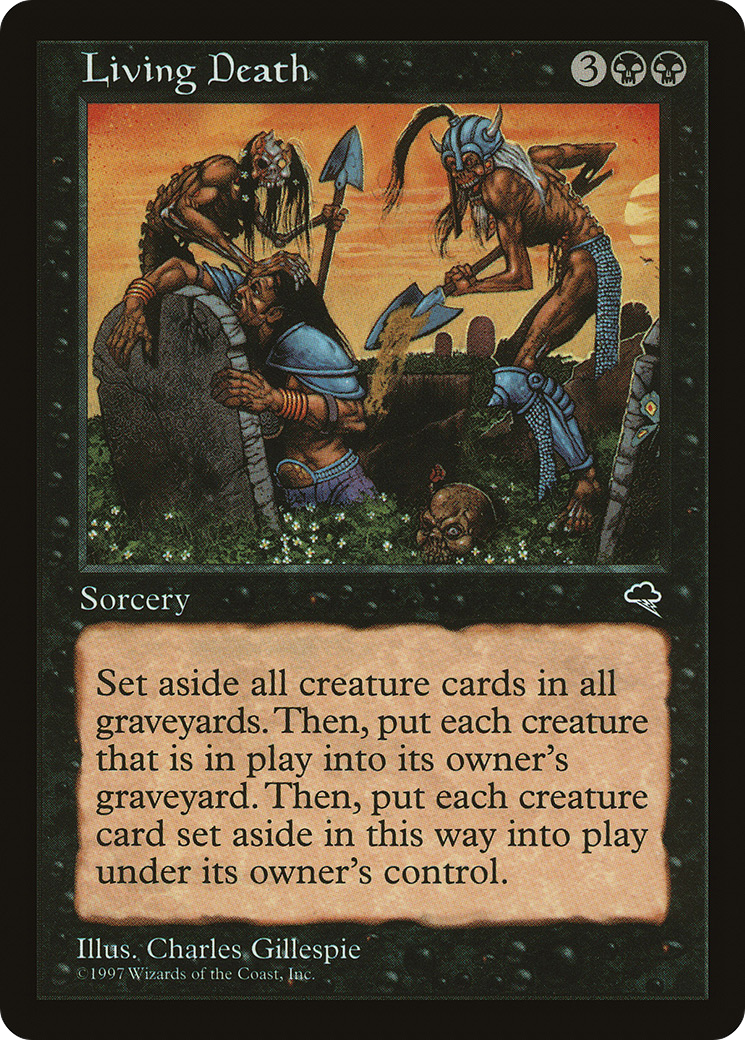 Living Death (TMP-142) - Tempest - Premium MTG Single from Wizards of the Coast - Just $2.07! Shop now at Game Crave Tournament Store