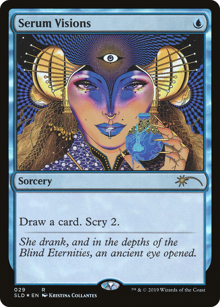 Serum Visions (SLD-029) - Secret Lair Drop Foil - Premium MTG Single from Wizards of the Coast - Just $1.81! Shop now at Game Crave Tournament Store