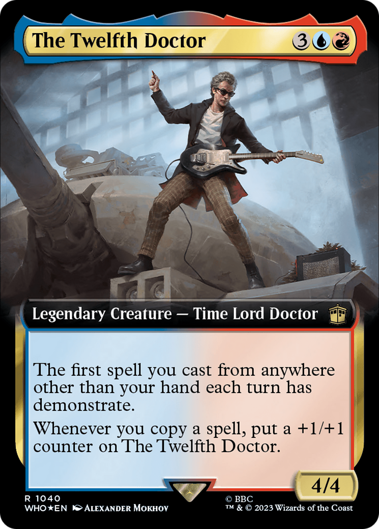 The Twelfth Doctor (WHO-1040) - Doctor Who: (Extended Art) Foil - Premium MTG Single from Wizards of the Coast - Just $1.26! Shop now at Game Crave Tournament Store