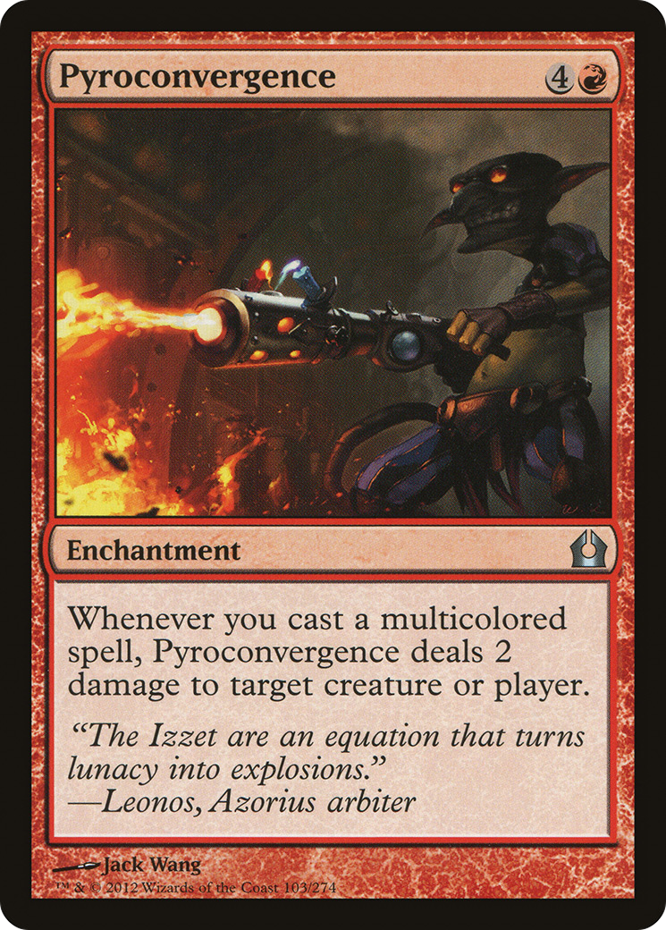 Pyroconvergence (RTR-103) - Return to Ravnica Foil - Premium MTG Single from Wizards of the Coast - Just $0.25! Shop now at Game Crave Tournament Store