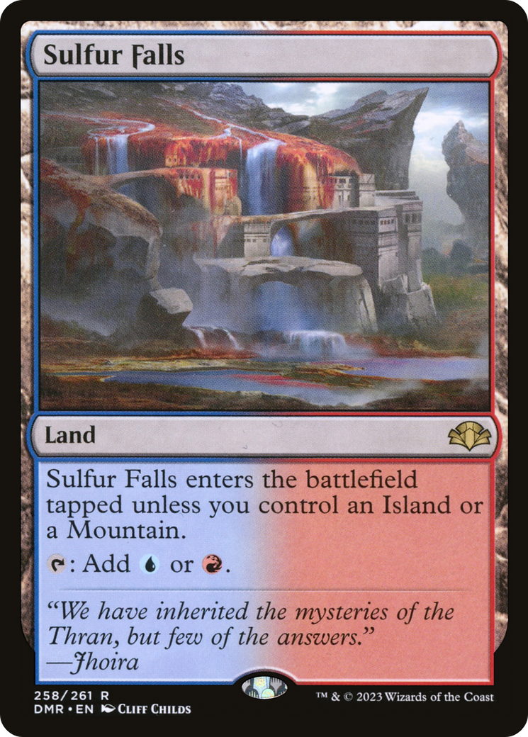Sulfur Falls (DMR-258) - Dominaria Remastered - Premium MTG Single from Wizards of the Coast - Just $0.15! Shop now at Game Crave Tournament Store