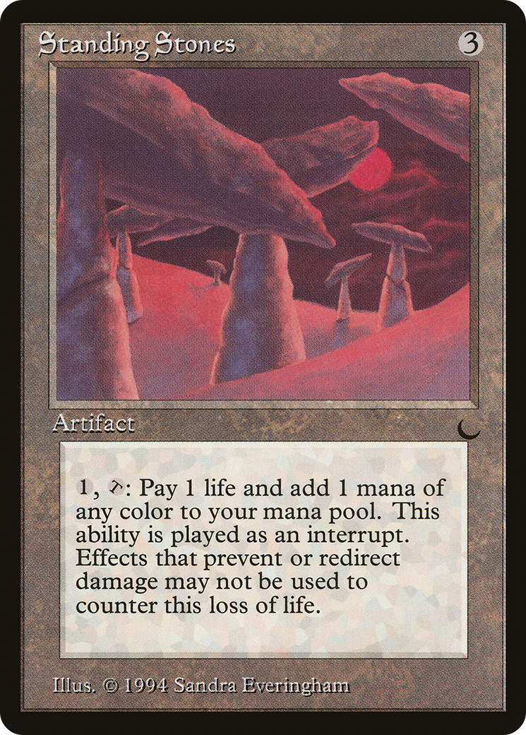 Standing Stones (DRK-110) - The Dark - Premium MTG Single from Wizards of the Coast - Just $0.14! Shop now at Game Crave Tournament Store