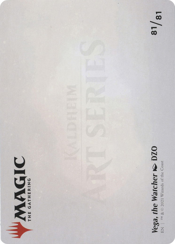 Vega, the Watcher // Vega, the Watcher (AKHM-081) - Kaldheim Art Series (Borderless) - Premium MTG Single from Wizards of the Coast - Just $0! Shop now at Game Crave Tournament Store