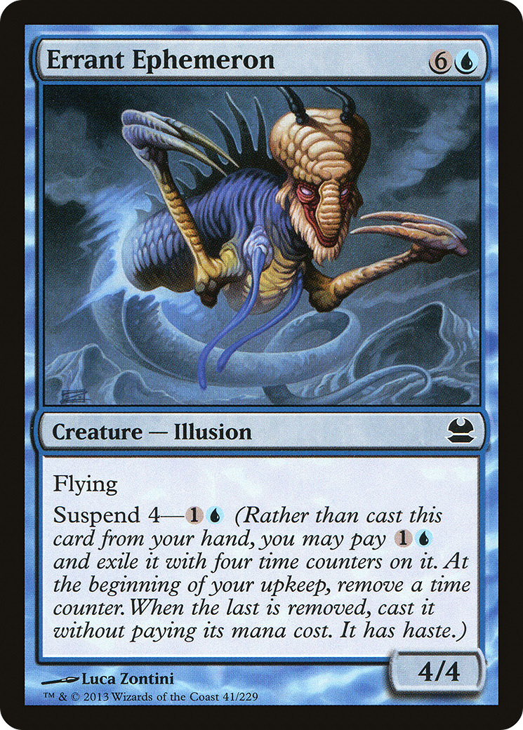 Errant Ephemeron (MMA-041) - Modern Masters - Premium MTG Single from Wizards of the Coast - Just $0.08! Shop now at Game Crave Tournament Store