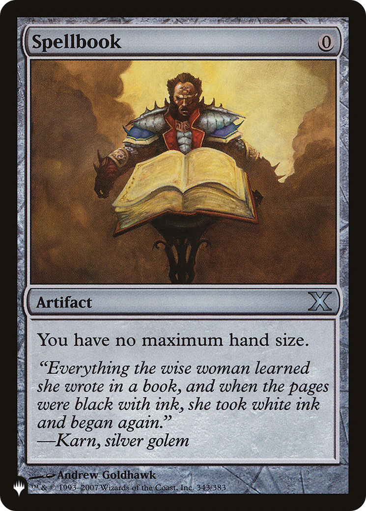 Spellbook (PLIST-399) - The List - Premium MTG Single from Wizards of the Coast - Just $1.02! Shop now at Game Crave Tournament Store
