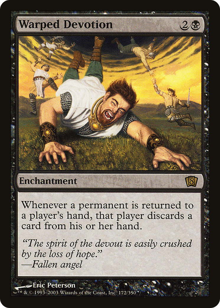 Warped Devotion (8ED-172★) - Eighth Edition Foil - Premium MTG Single from Wizards of the Coast - Just $0.72! Shop now at Game Crave Tournament Store