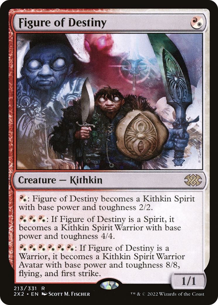 Figure of Destiny (2X2-213) - Double Masters 2022 - Premium MTG Single from Wizards of the Coast - Just $0.08! Shop now at Game Crave Tournament Store