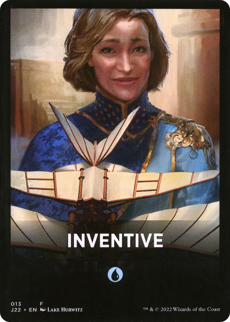 Inventive (FJ22-013) - Jumpstart 2022 Front Cards - Premium MTG Single from Wizards of the Coast - Just $0! Shop now at Game Crave Tournament Store