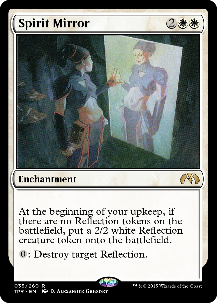 Spirit Mirror (TPR-035) - Tempest Remastered Foil - Premium MTG Single from Wizards of the Coast - Just $0! Shop now at Game Crave Tournament Store