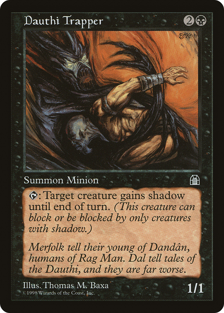Dauthi Trapper (STH-056) - Stronghold - Premium MTG Single from Wizards of the Coast - Just $0.12! Shop now at Game Crave Tournament Store