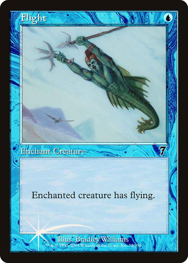 Flight (7ED-75★) - Seventh Edition Foil - Premium MTG Single from Wizards of the Coast - Just $0.88! Shop now at Game Crave Tournament Store