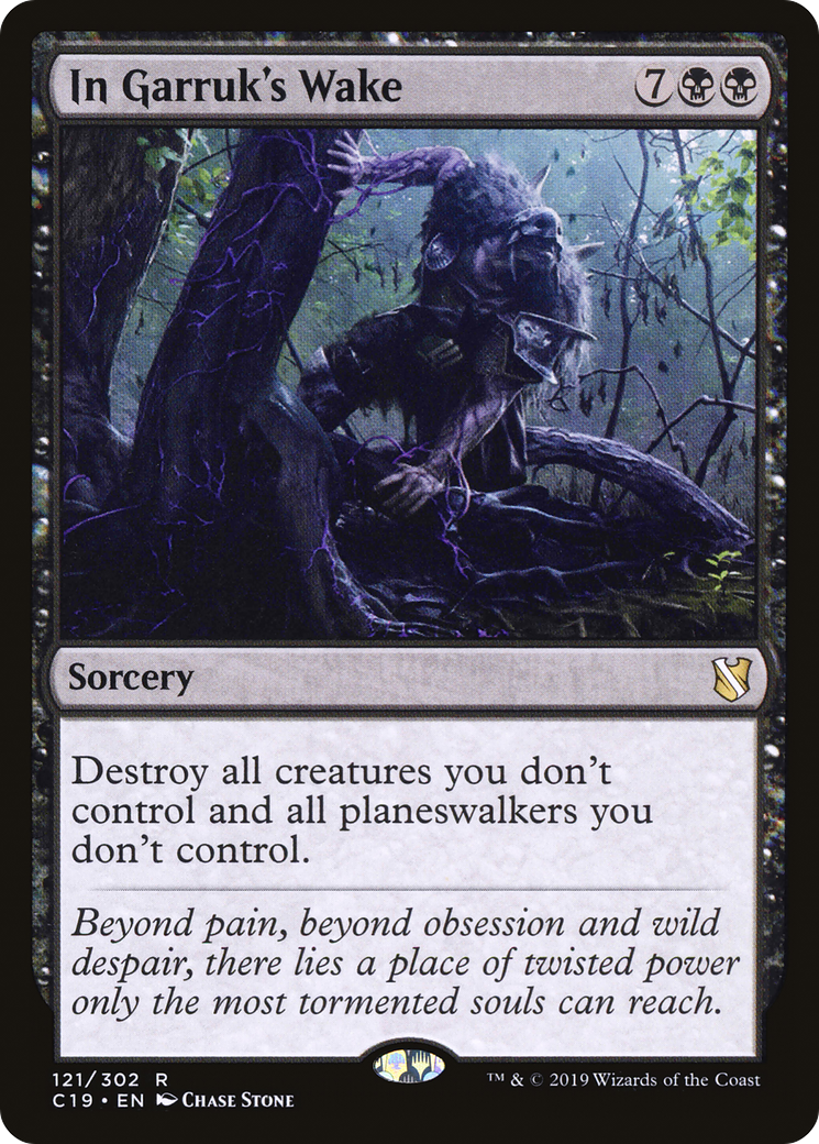 In Garruk's Wake (C19-121) - Commander 2019 - Premium MTG Single from Wizards of the Coast - Just $0.32! Shop now at Game Crave Tournament Store