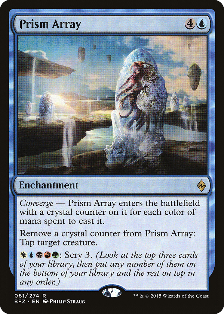 Prism Array (BFZ-081) - Battle for Zendikar - Premium MTG Single from Wizards of the Coast - Just $0.25! Shop now at Game Crave Tournament Store