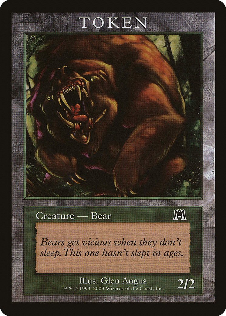 Bear (P03-004) - Magic Player Rewards 2003 - Premium MTG Single from Wizards of the Coast - Just $3.77! Shop now at Game Crave Tournament Store