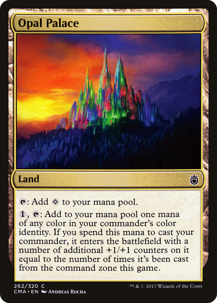 Opal Palace (CMA-262) - Commander Anthology - Premium MTG Single from Wizards of the Coast - Just $0.08! Shop now at Game Crave Tournament Store