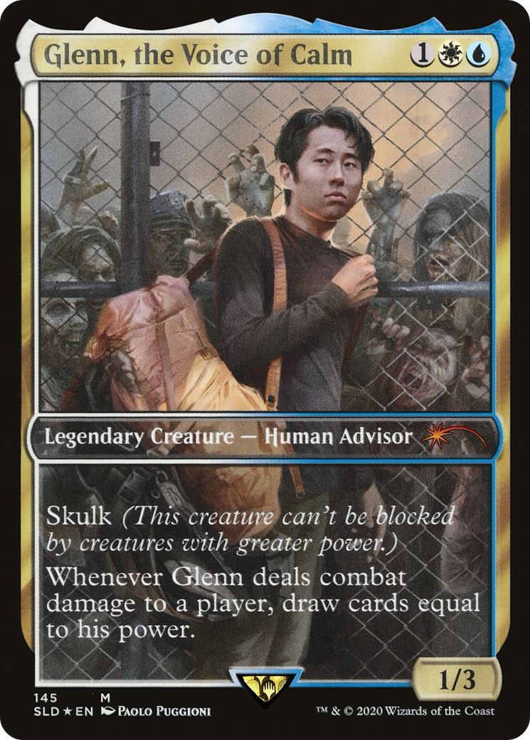 Gregor, Shrewd Magistrate (SLD-145) - Secret Lair Drop / Glenn, the Voice of Calm Foil - Premium MTG Single from Wizards of the Coast - Just $1.43! Shop now at Game Crave Tournament Store