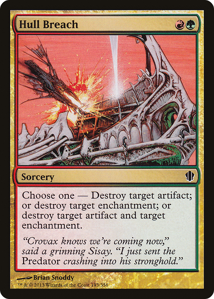 Hull Breach (C13-193) - Commander 2013 - Premium MTG Single from Wizards of the Coast - Just $0.26! Shop now at Game Crave Tournament Store