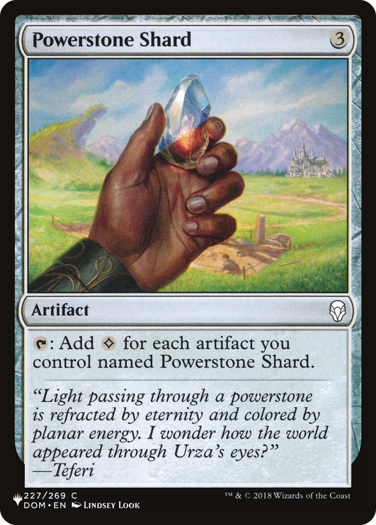 Powerstone Shard (PLIST-951) - The List - Premium MTG Single from Wizards of the Coast - Just $0.25! Shop now at Game Crave Tournament Store