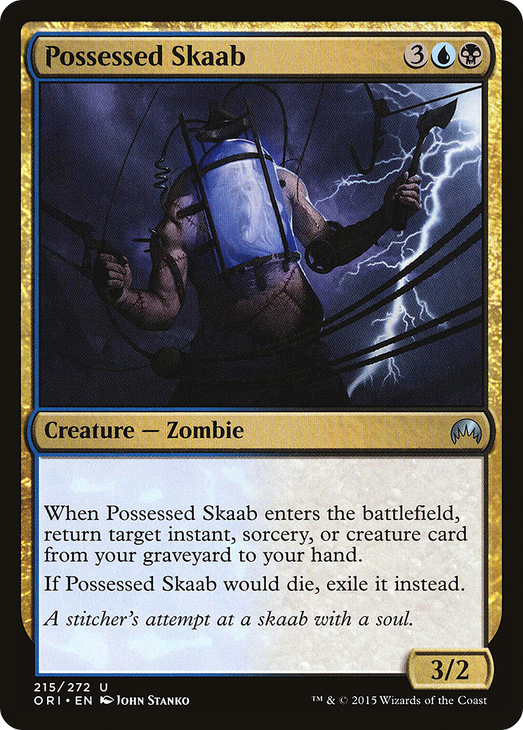Possessed Skaab (ORI-215) - Magic Origins Foil - Premium MTG Single from Wizards of the Coast - Just $0.35! Shop now at Game Crave Tournament Store