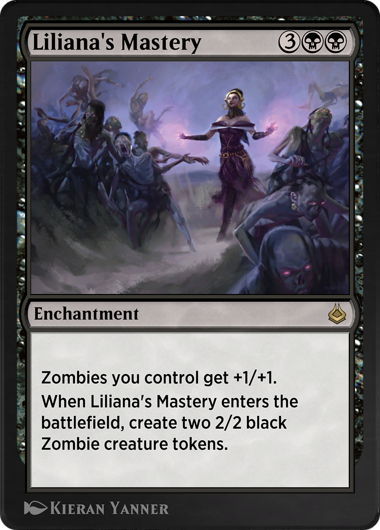 Liliana's Mastery (AKR-113) - Amonkhet Remastered - Premium MTG Single from Wizards of the Coast - Just $0! Shop now at Game Crave Tournament Store