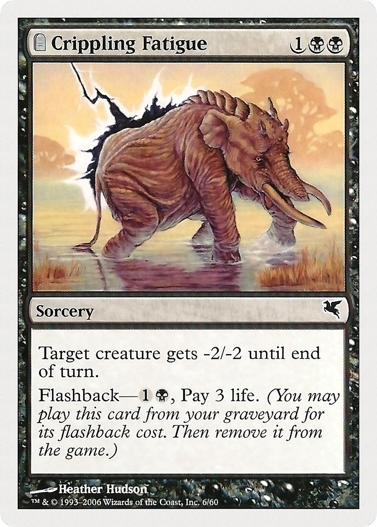 Crippling Fatigue (PHUK-006) - Hachette UK: (tombstone) - Premium MTG Single from Wizards of the Coast - Just $0! Shop now at Game Crave Tournament Store