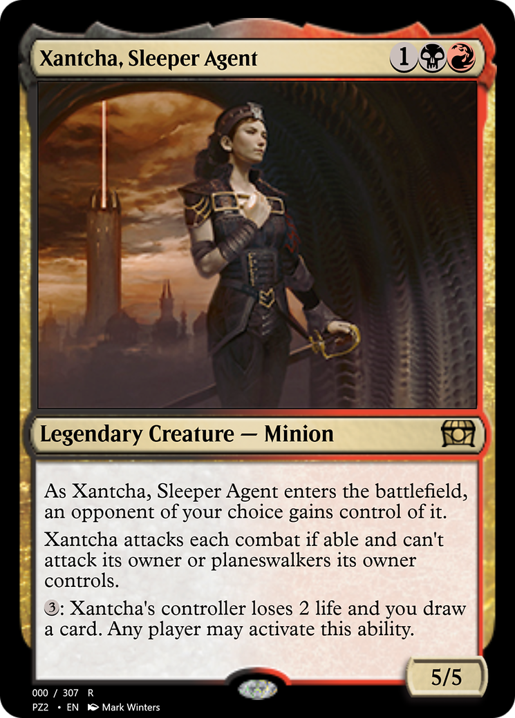 Xantcha, Sleeper Agent (PZ2-70719) - Treasure Chest Foil - Premium MTG Single from Wizards of the Coast - Just $0! Shop now at Game Crave Tournament Store