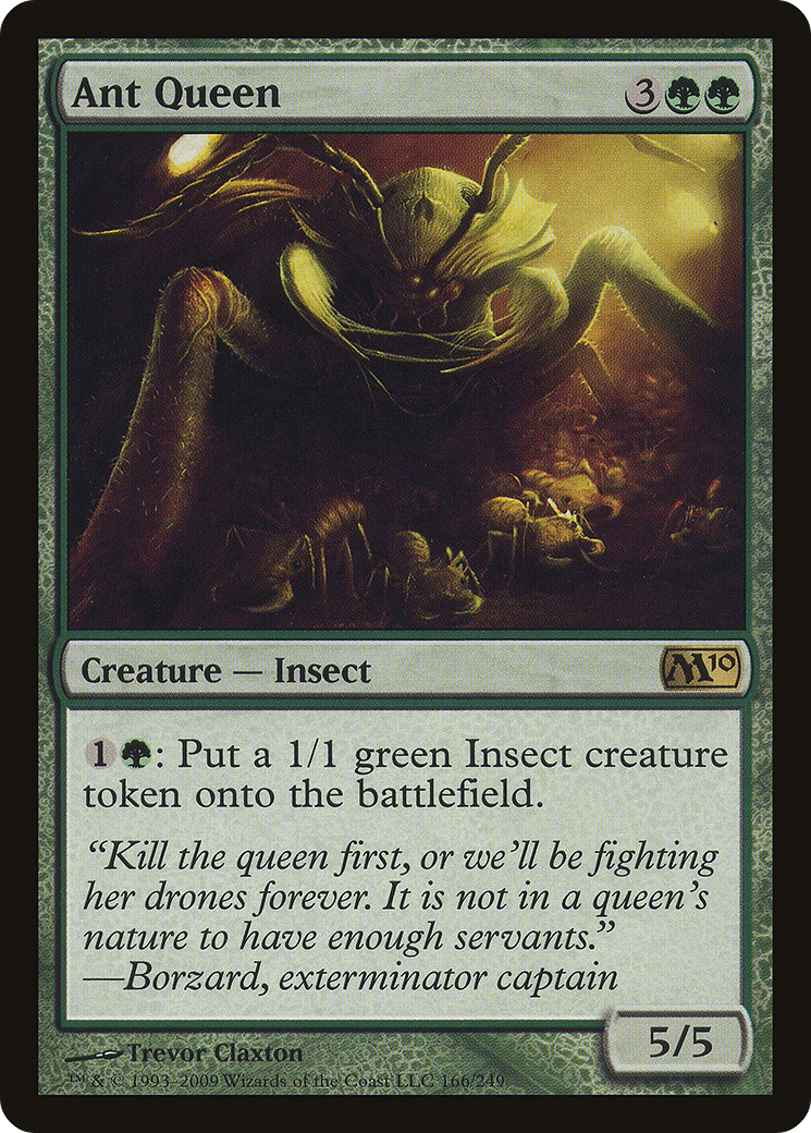 Ant Queen (M10-166) - Magic 2010 Foil - Premium MTG Single from Wizards of the Coast - Just $0.60! Shop now at Game Crave Tournament Store
