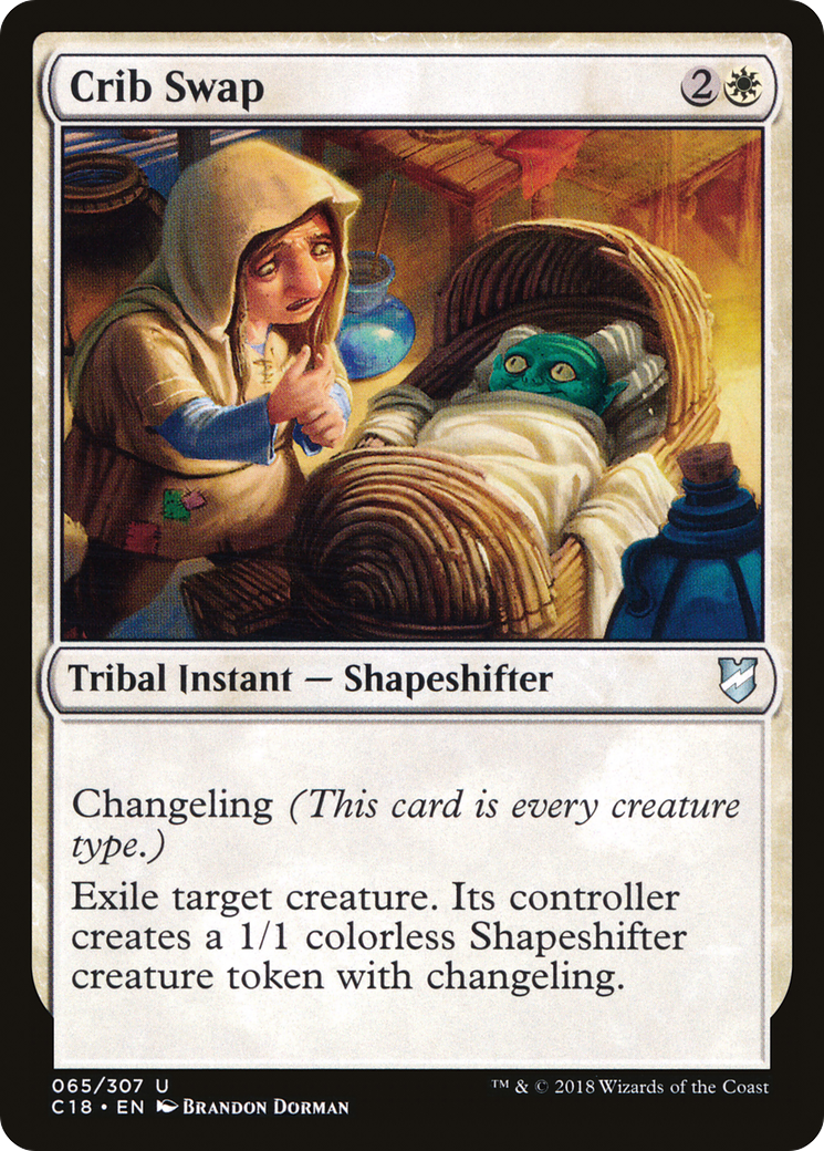Crib Swap (C18-065) - Commander 2018 - Premium MTG Single from Wizards of the Coast - Just $0.08! Shop now at Game Crave Tournament Store