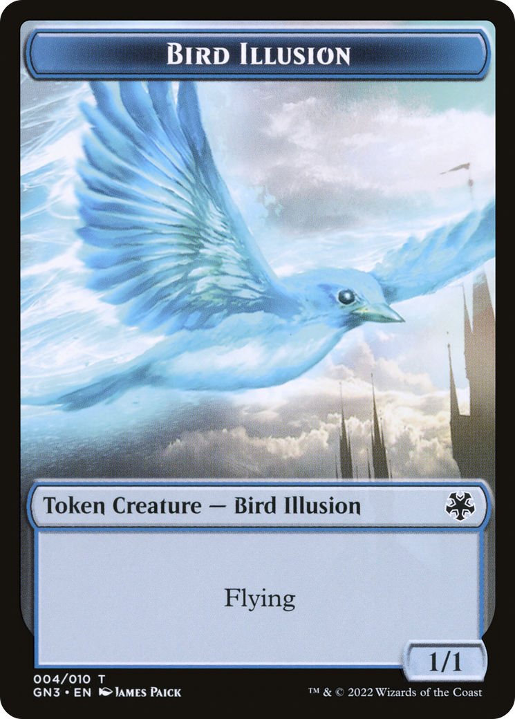 Bird Illusion (TGN3-004) - Game Night: Free-for-All Tokens Foil - Premium MTG Single from Wizards of the Coast - Just $0! Shop now at Game Crave Tournament Store