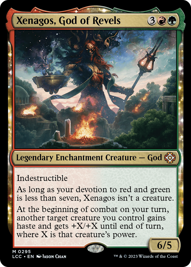 Xenagos, God of Revels (LCC-295) - The Lost Caverns of Ixalan Commander - Premium MTG Single from Wizards of the Coast - Just $1.43! Shop now at Game Crave Tournament Store