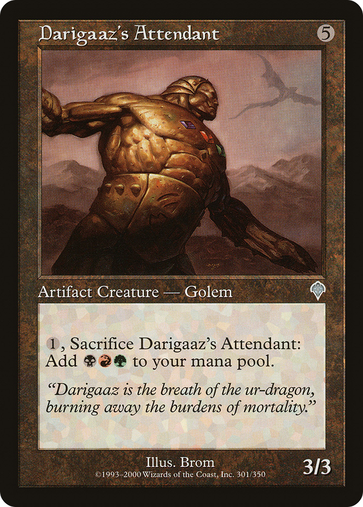 Darigaaz's Attendant (INV-301) - Invasion - Premium MTG Single from Wizards of the Coast - Just $0.08! Shop now at Game Crave Tournament Store