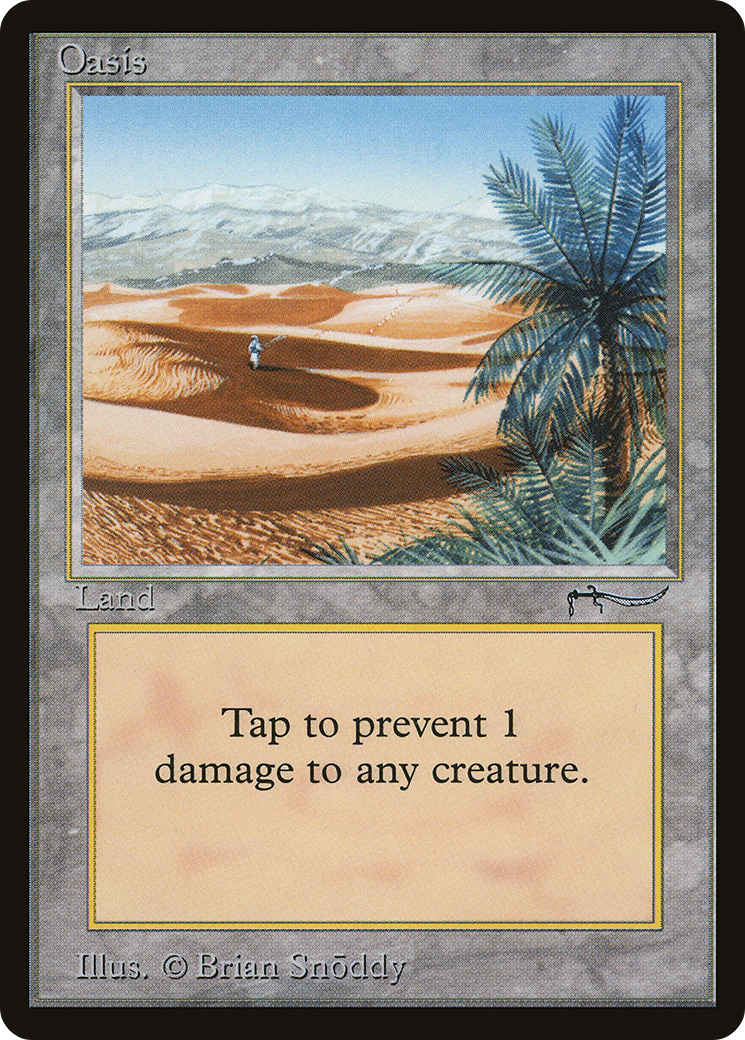 Oasis (ARN-078) - Arabian Nights - Premium MTG Single from Wizards of the Coast - Just $22.51! Shop now at Game Crave Tournament Store