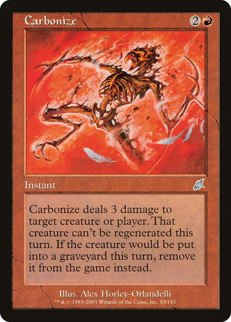 Carbonize (SCG-083) - Scourge Foil - Premium MTG Single from Wizards of the Coast - Just $0.11! Shop now at Game Crave Tournament Store