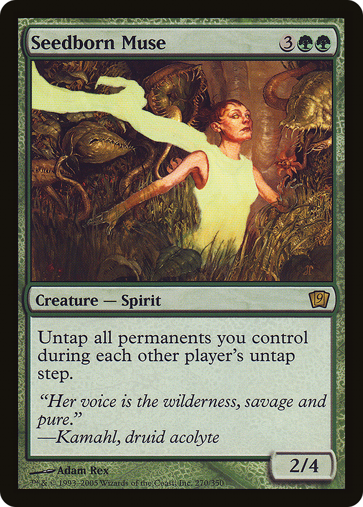 Seedborn Muse (9ED-270★) - Ninth Edition Foil - Premium MTG Single from Wizards of the Coast - Just $38.40! Shop now at Game Crave Tournament Store