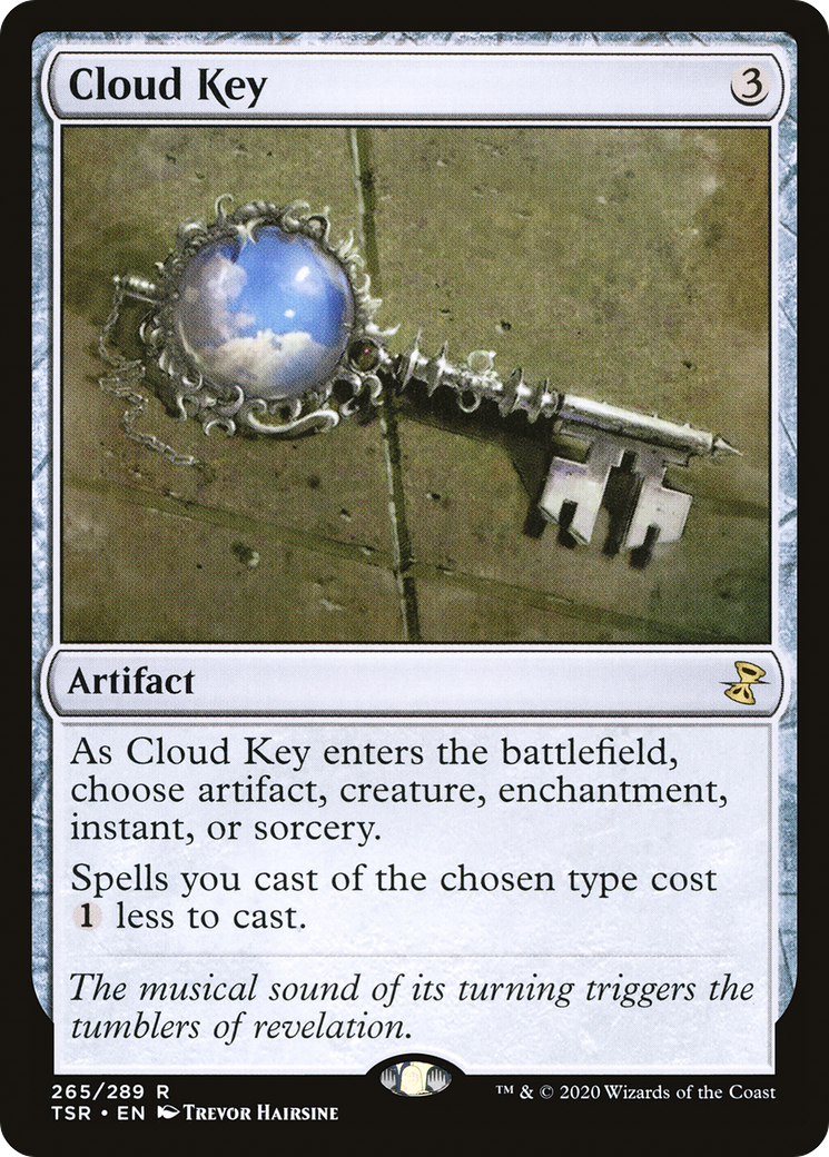 Cloud Key (TSR-265) - Time Spiral Remastered Foil - Premium MTG Single from Wizards of the Coast - Just $4.46! Shop now at Game Crave Tournament Store