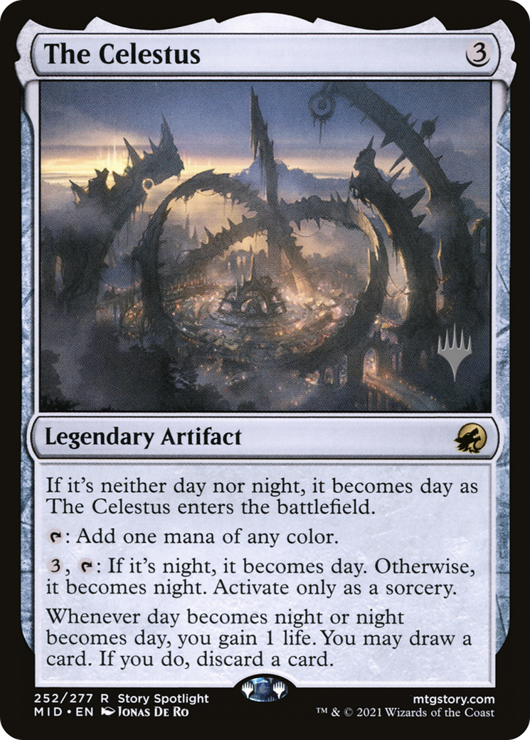 The Celestus (PMID-252P) - Innistrad: Midnight Hunt Promos Foil - Premium MTG Single from Wizards of the Coast - Just $0.35! Shop now at Game Crave Tournament Store