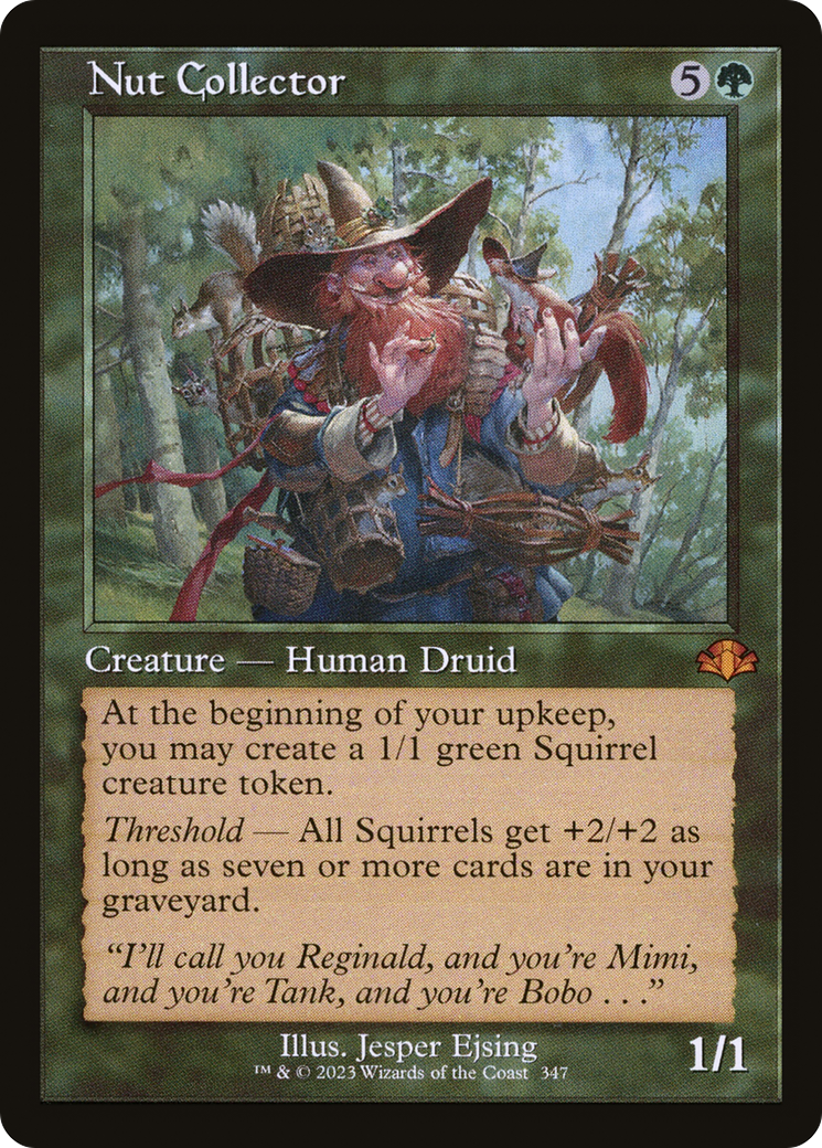 Nut Collector (DMR-347) - Dominaria Remastered - Premium MTG Single from Wizards of the Coast - Just $0.51! Shop now at Game Crave Tournament Store