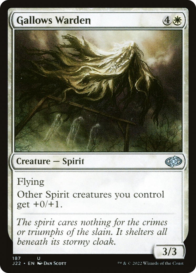 Gallows Warden (J22-187) - Jumpstart 2022 - Premium MTG Single from Wizards of the Coast - Just $0.25! Shop now at Game Crave Tournament Store