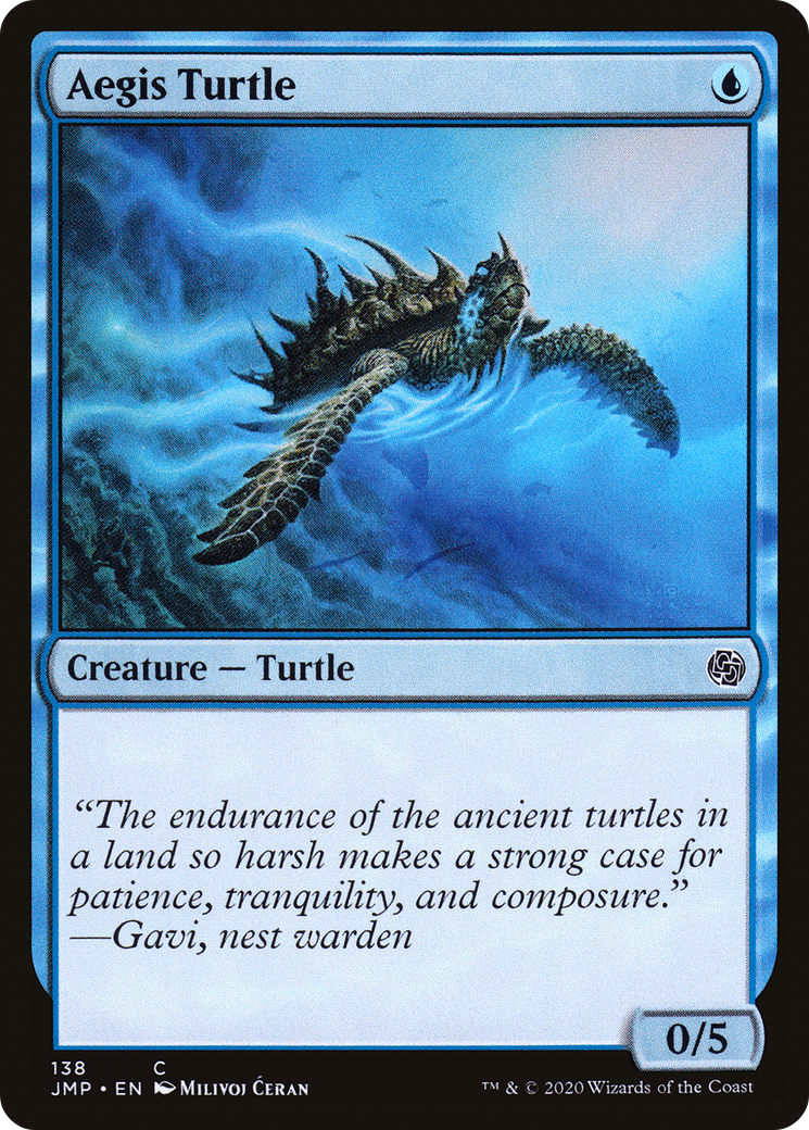 Aegis Turtle (JMP-138) - Jumpstart - Premium MTG Single from Wizards of the Coast - Just $0.08! Shop now at Game Crave Tournament Store