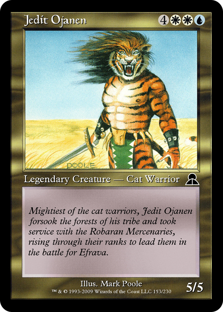 Jedit Ojanen (ME3-153) - Masters Edition III - Premium MTG Single from Wizards of the Coast - Just $0! Shop now at Game Crave Tournament Store