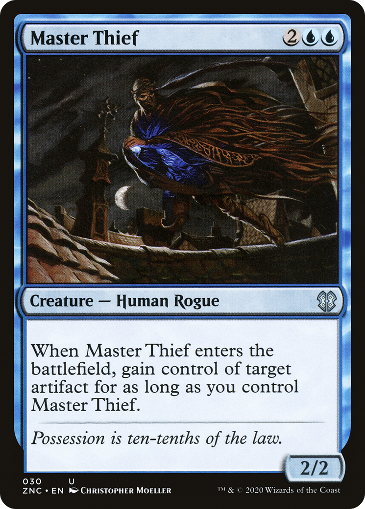 Master Thief (ZNC-030) - Zendikar Rising Commander - Premium MTG Single from Wizards of the Coast - Just $0.08! Shop now at Game Crave Tournament Store