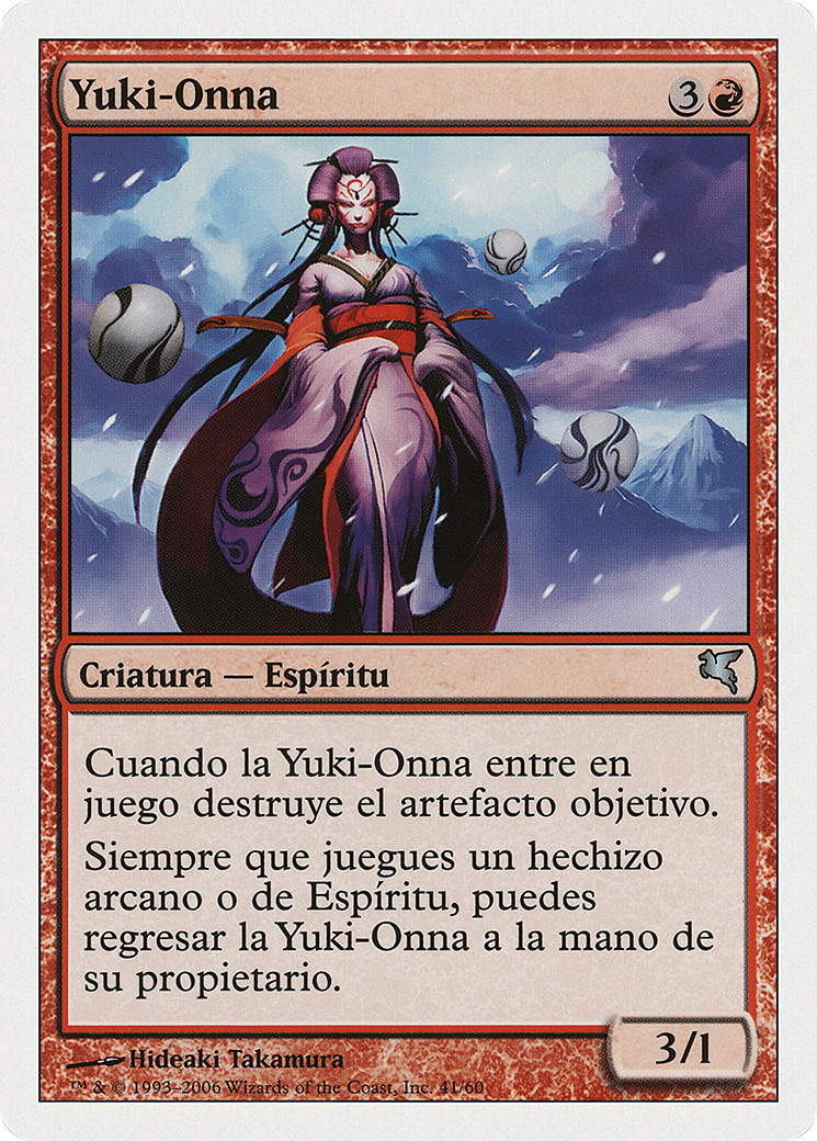Yuki-Onna (PSAL-C41) - Salvat 2005 - Premium MTG Single from Wizards of the Coast - Just $0! Shop now at Game Crave Tournament Store