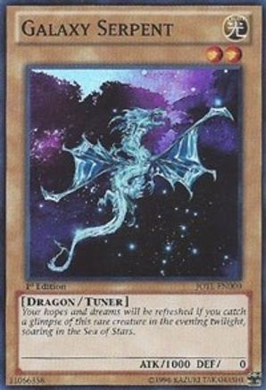 Galaxy Serpent (JOTL-EN000) - Judgment of the Light 1st Edition - Premium Yugioh Single from Konami - Just $0.28! Shop now at Game Crave Tournament Store